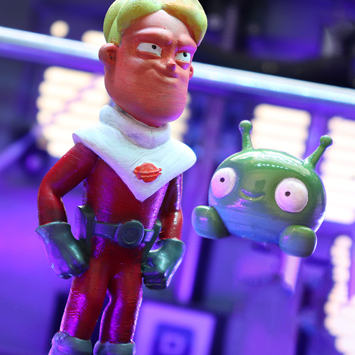Final Space, statuetta di Gary Goodspeed e Mooncake